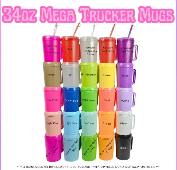 34 OZ SSM LIVE Mega Mug/Hip Sip Cup