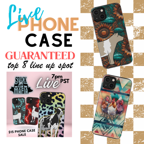 Guaranteed TOP 8 FACEBOOK LIVE Custom CELL PHONE Case SPOT