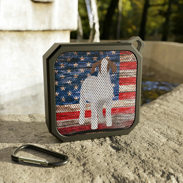 Rustic Americana Flag Goat Blackwater Outdoor Bluetooth Speaker