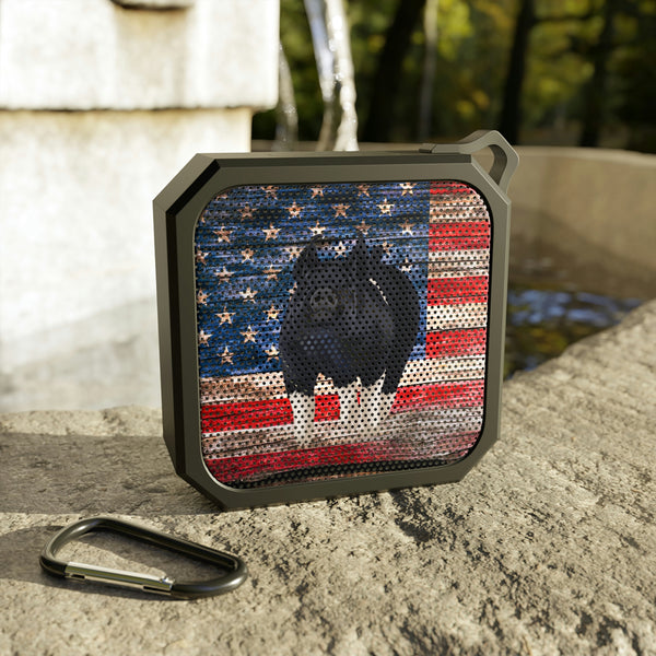 Rustic Americana Flag Pig Blackwater Outdoor Bluetooth Speaker
