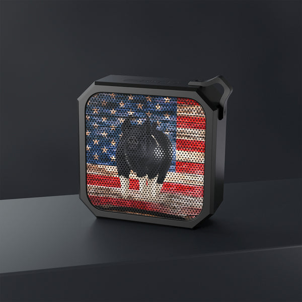 Rustic Americana Flag Pig Blackwater Outdoor Bluetooth Speaker